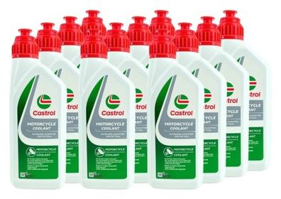 Castrol Motorcycle Coolant 12x1 Liter