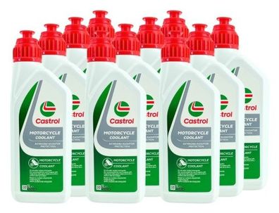Castrol Motorcycle Coolant 11x1 Liter