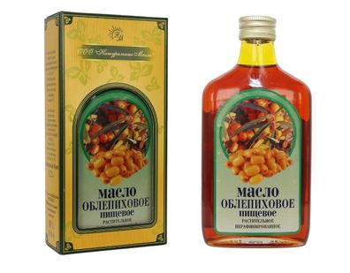 Sanddornöl kaltgepresst unraffiniert Hippophae rhamnoides NM 250 ml