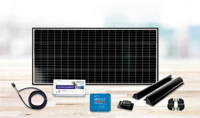 SOLARA DCsolar Komplettset MPPT HV 170W mit Laderegler und Bluetooth