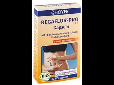 HOYER Regaflor-pro Kapseln Bio 12g
