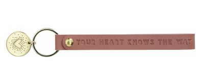 Schlüsselband "Your heart knows the way"