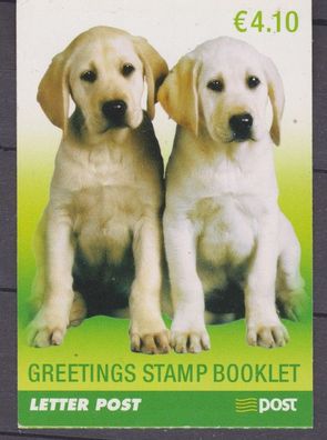 Irland 2003 postfrisch Markenheftchen von Michel-Nr. 1483-1487 Junge Haustiere