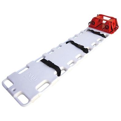 Najo RediBoard weiß inkl. 3 Gurte und Kopffixierset