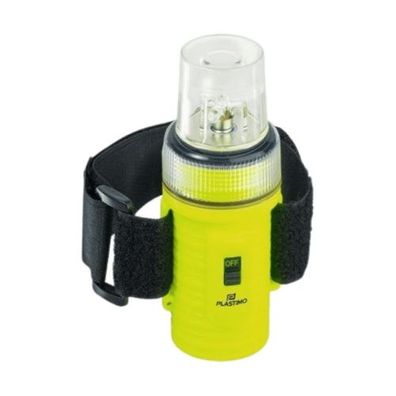 Notblitzlampe mit Armgurt