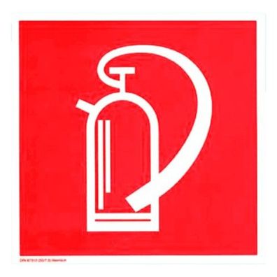 Feuerlöscher Hinweisschild Folie