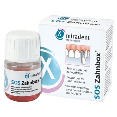 Miradent® Zahnrettungsbox SOS Zahnbox