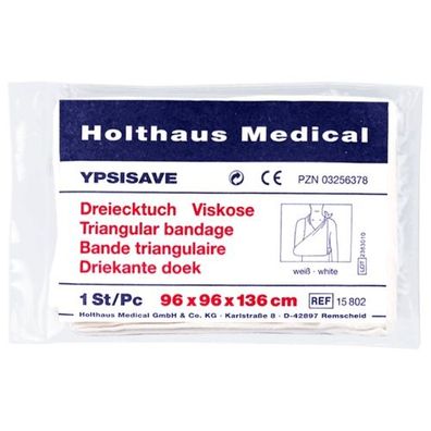 Ypsisave Dreiecktuch Standard weiß