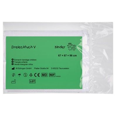 WS-Kinder  Dreiecktuch-V klein 67 x 67 x 96 cm