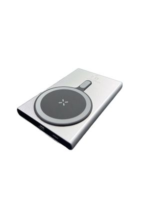 PHONIE Powerbank 15W kabelloses Laden, USB-C, schlank, recyceltes Aluminium, 5000?mAh