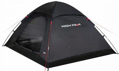 Kuppelzelt Monodome Xl 4-Personen 240 X 210 Cm Schwarz