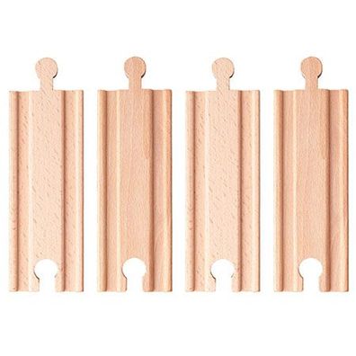 4 kurze gerade Verlängerungsschienen