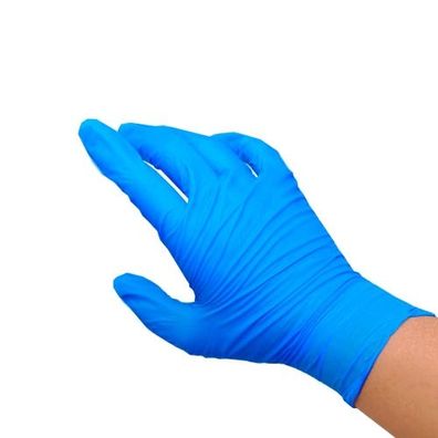 Synthetic Handschuhe Vinyl/Nitril Mischung, puderfrei blau L (100 Stk.)