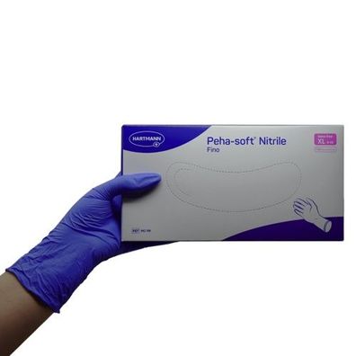 Peha-Soft® Nitril fino puderfrei Handschuhe Gr. XL (150 Stk.)