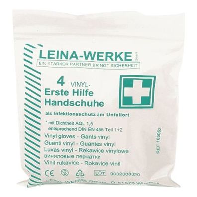 Handschuhset Vinyl leicht gepudert (4 Stk.)
