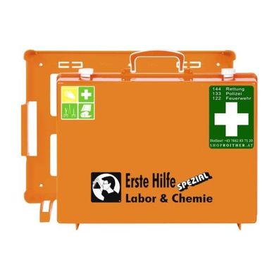 Erste Hilfe Koffer Labor & Chemie