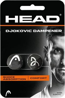 Head Djokovic Dampener Black x 2