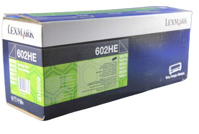 Lexmark 602HE 60F2H0E Toner Black -B
