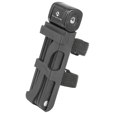 Faltschloss F875/6 875 mm Doppel Set 4 Schlüssel alle gleichschließend schwarz