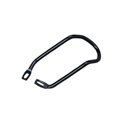 Schaltwerkschutzbügel STAHL Schwarz