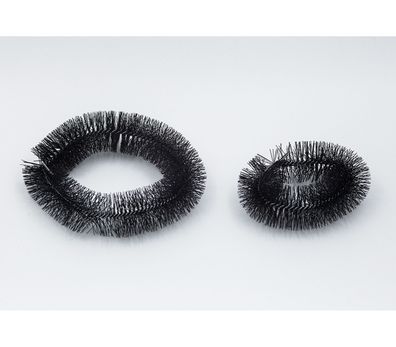 Naben Putz Ringe "Nylon" schwarz passend VR T3 Favorit
