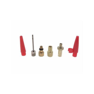 Ventiladapter Set 6 teilig Schraubübergangsnippel Ballnadel etc