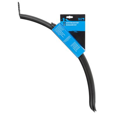 Schutzblech Set 26" ECO VR + HR Kunststoff Steckbefestigung schwarz