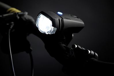Scheinwerfer + Rücklicht GreenLine 25 Lux Akku Set AXA