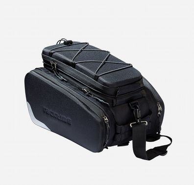 Racktime Odin Gepäckträgertasche, Kunststoffgewebe, schwarz, lose
