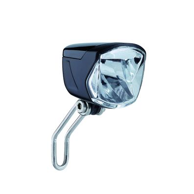 Scheinwerfer 70 Lux für E Bike 6 48 Volt mit Halter Led schwarz Forte 70