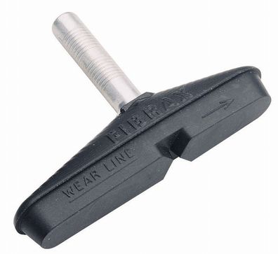 Bremsschuhe Fibrax Sure Stop, für Cantilever Bremsen, Alufelgen, schwarz, Paar, AS