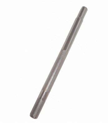 Sattelstütze Stahl Kerze 25,8 mm 400 mm lang silber