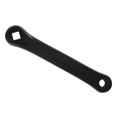 Linke Kurbel Aluminium 170 mm schwarz