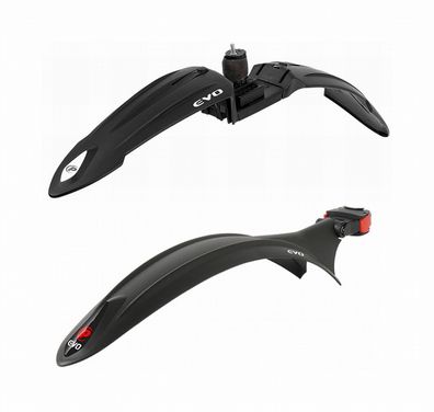 Schutzblech Set Cross Country EVO Polisport 26" bis 29" schwarz