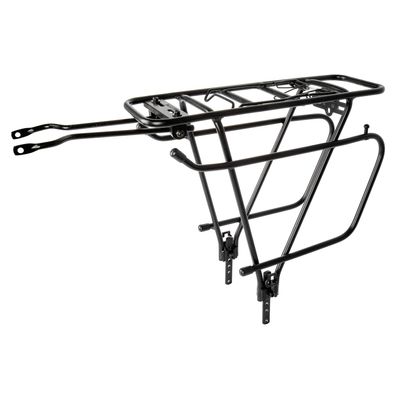 Gepäckträger Traveller High 24" 28" ALU verstellbar Universal schwarz