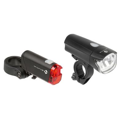 Batterielampen Set 30 Lux Atlas K50 LED Frontlicht + Rücklicht