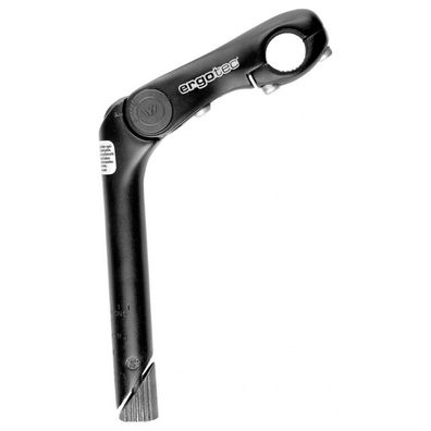 Schaft Vorbau ErgoTec Kobra Vario 25,4 Alu verstellbar schwarz sandgestrahlt