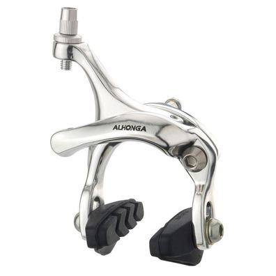 Bremsen Satz VR+HR Rennrad 43-57 mm Aluminium silber