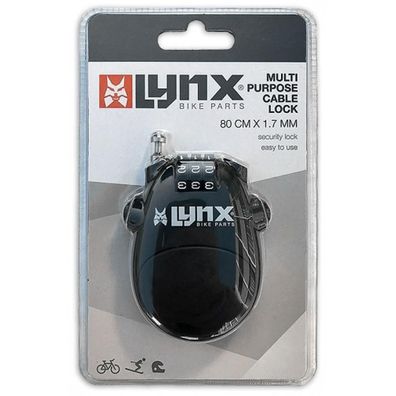 Schloss LYNX KABEL Aufrollbar 1,7 X 800