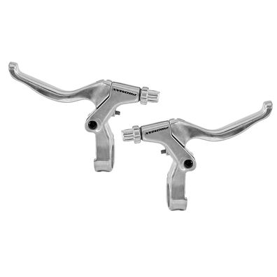 Fahrrad Bremshebel Set von Promax silber