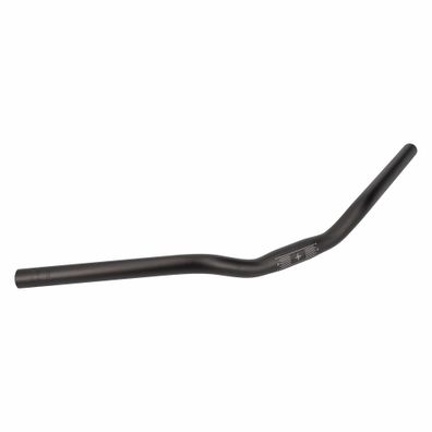 Fahrrad Lenker H/Bar 25.4 schwarz eloxiert Alu
