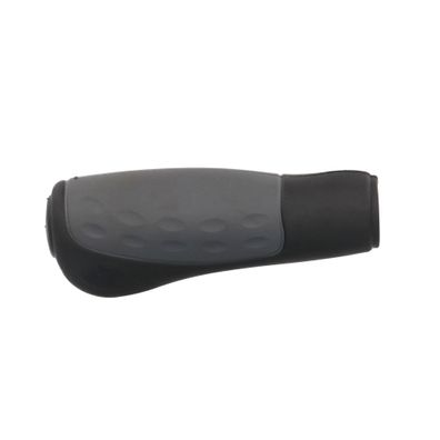 Griffe 125 mm NR.438 Ellipsis schwarz grau einzel TPE Lenkergriff