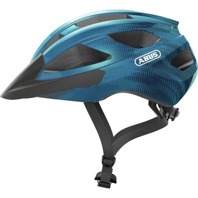 Abus Macator Fahrradhelm, Erwachsenen- und Jugendhelm, S, steel blue AS