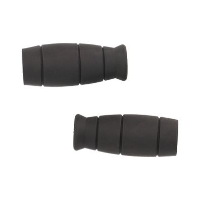 Griffe 90 mm NR.435 schwarz paarweise TPE Schaltgriff Kindergriff