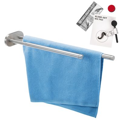 bremermann Bad-Serie PIAZZA - Handtuchhalter inkl. Klebeset, aus Edelstahl