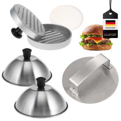 bremermann Burger-Set 5tlg., aus Edelstahl