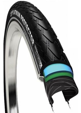 Außenrohr Platin Prot 28 X 1 5/8-1 3/8 (37-622) Schwarz