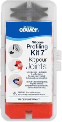 Cramer CRA 40407 EN Fugen-und Silikon-Profil-Kit Fliesen Set
