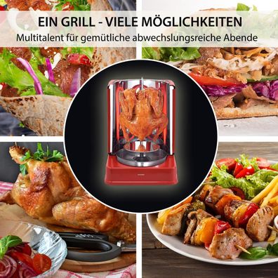 Dönergrill Quandira | Fischgrill | Hähnchengrill | Rotisserie | Gyrosgrill
