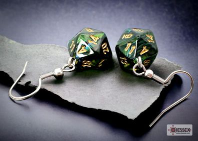 Ohrringe - w20 Scarab Jade